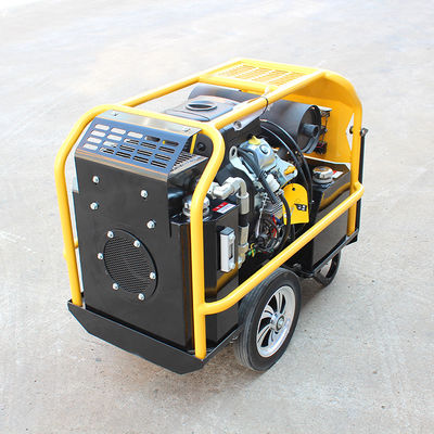 660 mm Larghezza della macchina Motore diesel personalizzato Unità di alimentazione idraulica con cilindrata di 12 cm3