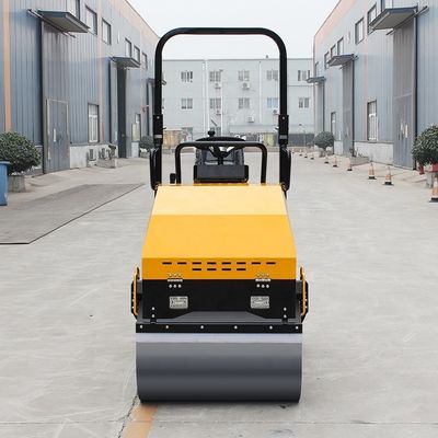 Piccolo mini-compattatore vibratore con rotolo di 560 mm di diametro della ruota anteriore in acciaio