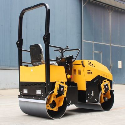 1.5 tonnellate singolo tamburo e doppio tamburo Ride-On Road Roller con forza di eccitazione di 30KN