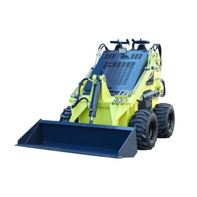 Caricatore elettrico di start-skid steer con capacità di 1 tonnellata e progettazione da crawler heavy duty