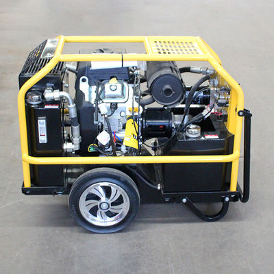 660 mm di larghezza Diesel Unità di alimentazione idraulica per pompa di fanghi 23HP Motore 12cm3 di cilindrata