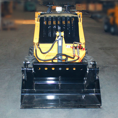 Lavori di costruzione Mini Skid Steer Wheel Loader con HQ Valve idraulica e motore Epa