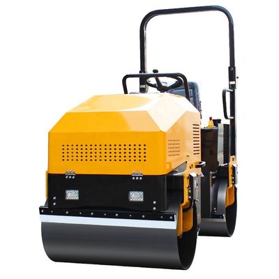 2.0 piccole tonnellate Compattatore industriale idraulico per rullo a doppia tambura vibratore