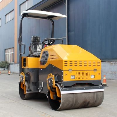 0.3 Ton Diesel Gasoline Mini Road Roller con pompa idraulica Huade e motore Kubota