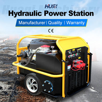 35 HP Tipo di spinta a mano Benzina Diesel Power Pack idraulico con 180 pressione idraulica