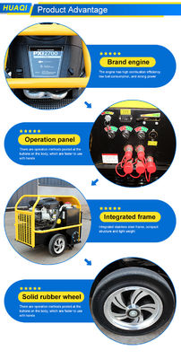 35 HP Tipo di spinta a mano Benzina Diesel Power Pack idraulico con 180 pressione idraulica