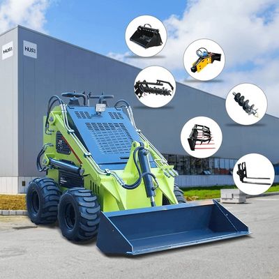 17.1KW 23HP Potenza massima Crawler Skid Steer Loader con facile funzionamento e prestazioni