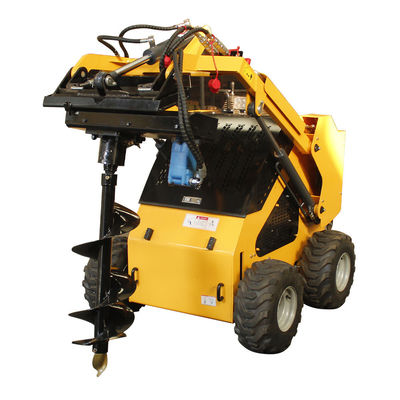 Piccole macchine per l'agricoltura Mini escavatore ruota tipo Mini Skid Steer con motore Stratton