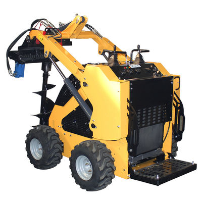 Piccole macchine per l'agricoltura Mini escavatore ruota tipo Mini Skid Steer con motore Stratton
