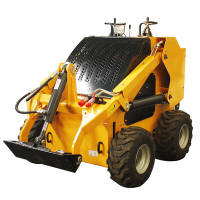 Piccole macchine per l'agricoltura Mini escavatore ruota tipo Mini Skid Steer con motore Stratton