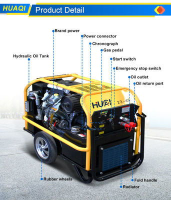 Struttura standard Piccola pompa di olio elettrica per motore diesel da 18 CV