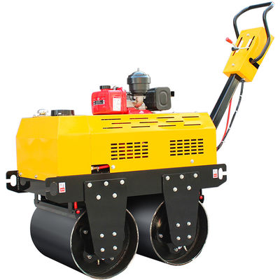 0.5 tonnellate Mini Roller a mano compatto con velocità di marcia 0-4 km/h e pompa idraulica Danfoss