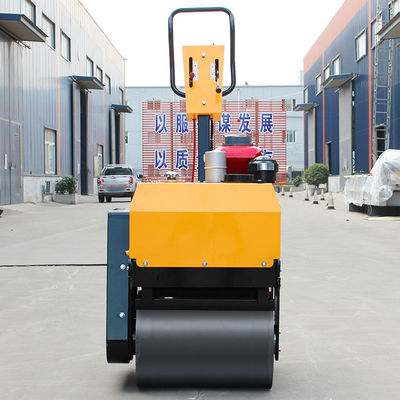 0.5 tonnellate Mini Roller a mano compatto con velocità di marcia 0-4 km/h e pompa idraulica Danfoss