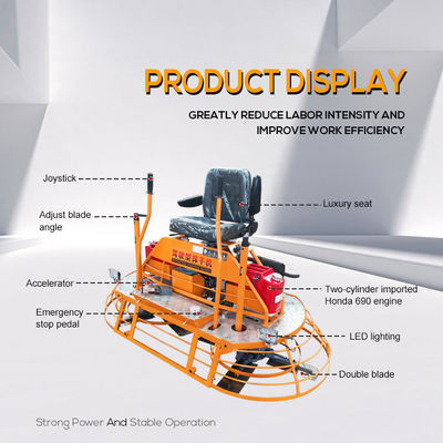 Controllo a distanza 410 kg elettrico idraulico benzina Mini Power Trowel per la costruzione
