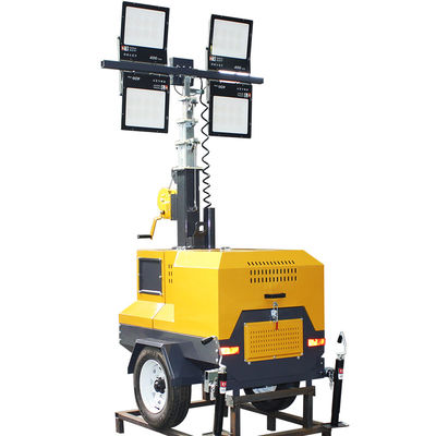 60 Ra Green Power Trailer Type Mobile Solar Led Tower Light con funzione di attenuazione