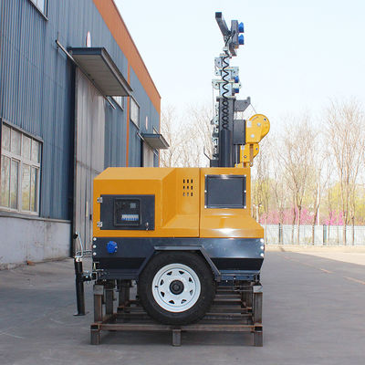 Illuminazione industriale Generatore di motore diesel portatile a LED Torre luminosa con CRI standard