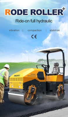 Alto grado 40% di capacità Doppia bobina Vibratory Compactor Roller per la compattazione strada