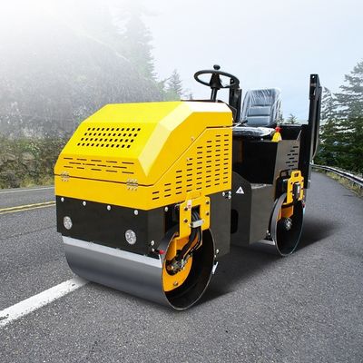 Equipaggiamenti per la costruzione stradale YL800 Full Hydraulic 1,2 tonnellate di tamburo di diametro 530mm Roller