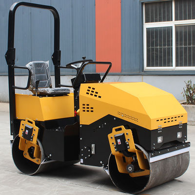 5.5L Serbatoio di carburante 1,5 tonnellate Full Hydraulic Construction Machinery Road Roller per la riparazione stradale