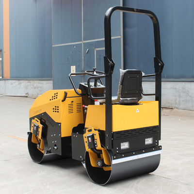 5.5L Serbatoio di carburante 1,5 tonnellate Full Hydraulic Construction Machinery Road Roller per la riparazione stradale