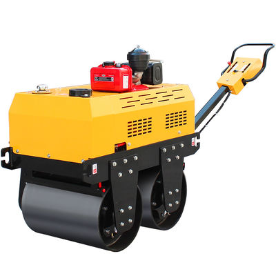 0.5 Tonnes Walk Behind Double Drum Vibratory Roller Road Roller con punto di vendita unico