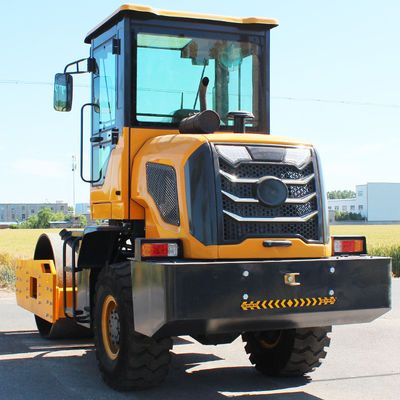 HQ-YL4000 4 tonnellate Asphalt Road Roller Compactor Machine con vibrazione idraulica di 80KN