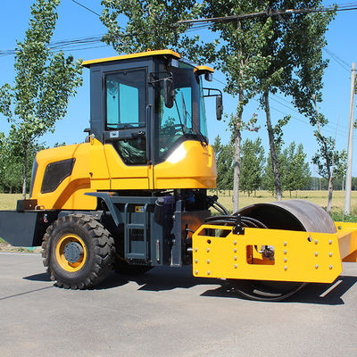 HQ-YL4000 4 tonnellate Asphalt Road Roller Compactor Machine con vibrazione idraulica di 80KN