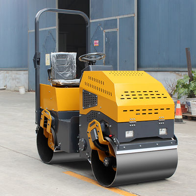 Performance superiore 500kg 1000kg Walk Behind Double Drum Road Roller per l'estrazione di energia