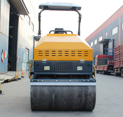 3000kg Mini Road Roller Vibrator Compatto 1Ton 1.5Ton Remote Control Vibrating Roller