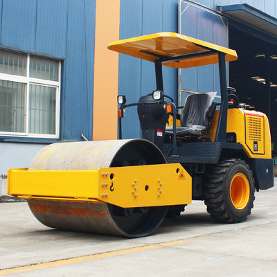 Double Drum Ride-On Road Roller con motore YUNNEI di 1100 mm di diametro e prezzi accessibili