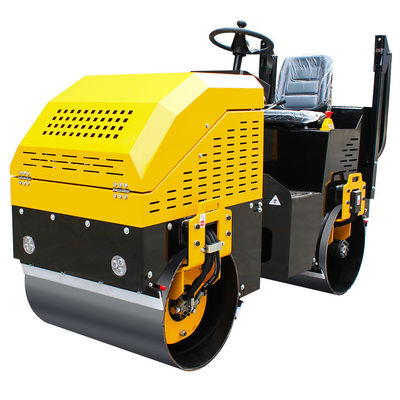 Macchina stradale 2000kg 3000kg 2ton 3ton Roller stradale meccanico articolato con doppio tamburo