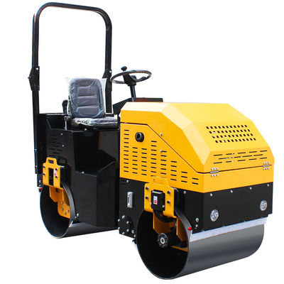 Mini Road Roller 1,5-2,0 tonnellate Piccolo Compattatore Vibratore Ruota in acciaio Diametro 530X800