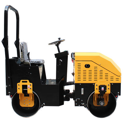 Mini Road Roller 1,5-2,0 tonnellate Piccolo Compattatore Vibratore Ruota in acciaio Diametro 530X800