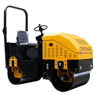 Piccolo Mini Compactor Roller a doppio tamburo con capacità di serbatoio d'acqua di 55L
