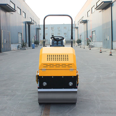 Piccolo Mini Compactor Roller a doppio tamburo con capacità di serbatoio d'acqua di 55L