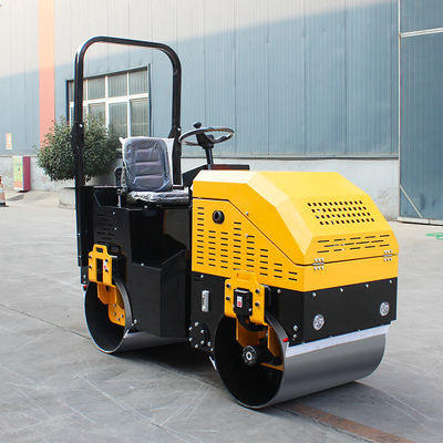 Piccolo Mini Compactor Roller a doppio tamburo con capacità di serbatoio d'acqua di 55L