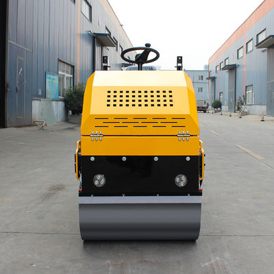 Piccolo Mini Compactor Roller a doppio tamburo con capacità di serbatoio d'acqua di 55L