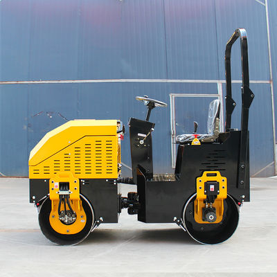 Piccolo Mini Compactor Roller a doppio tamburo con capacità di serbatoio d'acqua di 55L