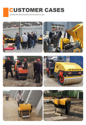 14t 16t 18t 20t Vibratore per lavori di costruzione con consumo di carburante di 8 litri all'ora