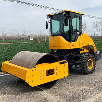 CHANGCHAI 6 tonnellate di rullo stradale vibratore a propulsione automatica a velocità variabile continua