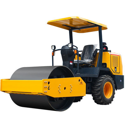 CHANGCHAI Motore 120KN Forza eccitante singolo tamburo Vibratory Road Roller per la costruzione