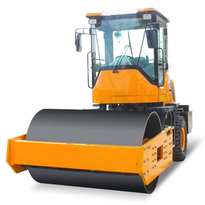 5000kg 6000kg Vibratory Road Roller con doppio tamburo e forza di eccitazione di 100KN