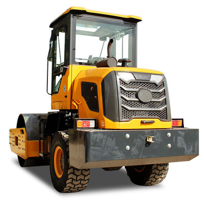 5000kg 6000kg Vibratory Road Roller con doppio tamburo e forza di eccitazione di 100KN