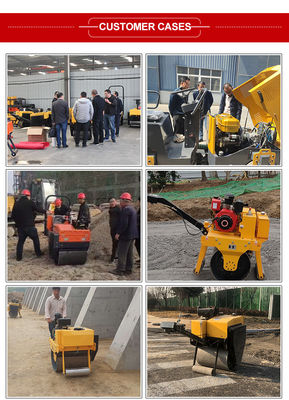 Compattatore stradale singolo tamburo 5 tonnellate 10 tonnellate 12 tonnellate 14 tonnellate 16 tonnellate rullo stradale con 88W