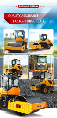 4450*1680*2750mm Mini Road Roller Compactor con controllo idraulico Certificato ISO