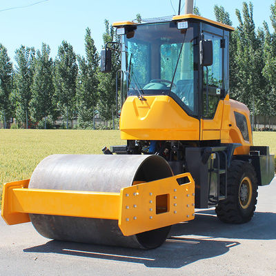 3500 kg 4000 kg Roller vibratore completamente idraulico per la compattazione del terreno asfalto-betone