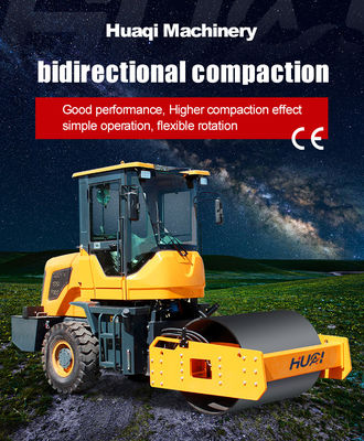 3500 kg 4000 kg Roller vibratore completamente idraulico per la compattazione del terreno asfalto-betone