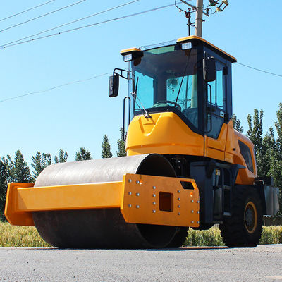3 tonnellate e 4 tonnellate di rullo per strada completamente idraulico vibratore a tamburo singolo e forza di eccitazione di 80KN