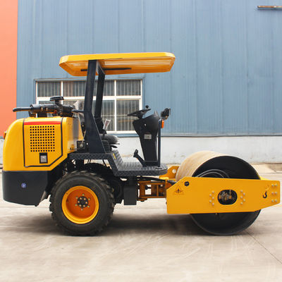 Costruzione stradale Roller da 3,5 tonnellate con forza eccitante di 55KN e design user-friendly