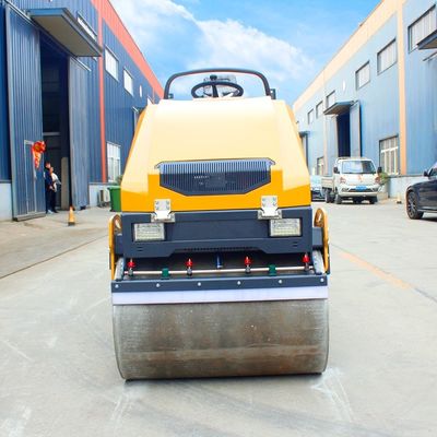 Compattatore a rullo a doppio tamburo da 1t 2t 3t 4t 6t 8t 10t con valvola idraulica HYDAC